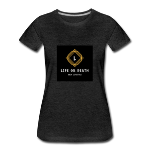 Women’s Premium T-Shirt - charcoal gray