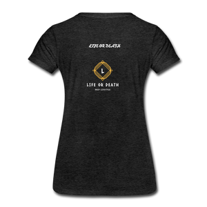 Women’s Premium T-Shirt - charcoal gray