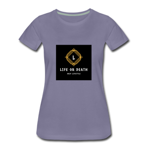 Women’s Premium T-Shirt - washed violet