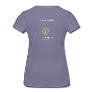 Women’s Premium T-Shirt - washed violet