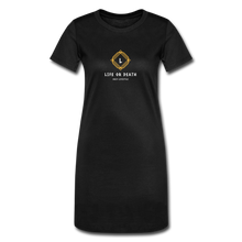 Load image into Gallery viewer, Women&#39;s T-Shirt Dress - black
